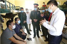 Tỉnh Bắc Kạn tổ chức tiếp nhận và cách ly 173 công dân Việt Nam từ Trung Quốc về nước